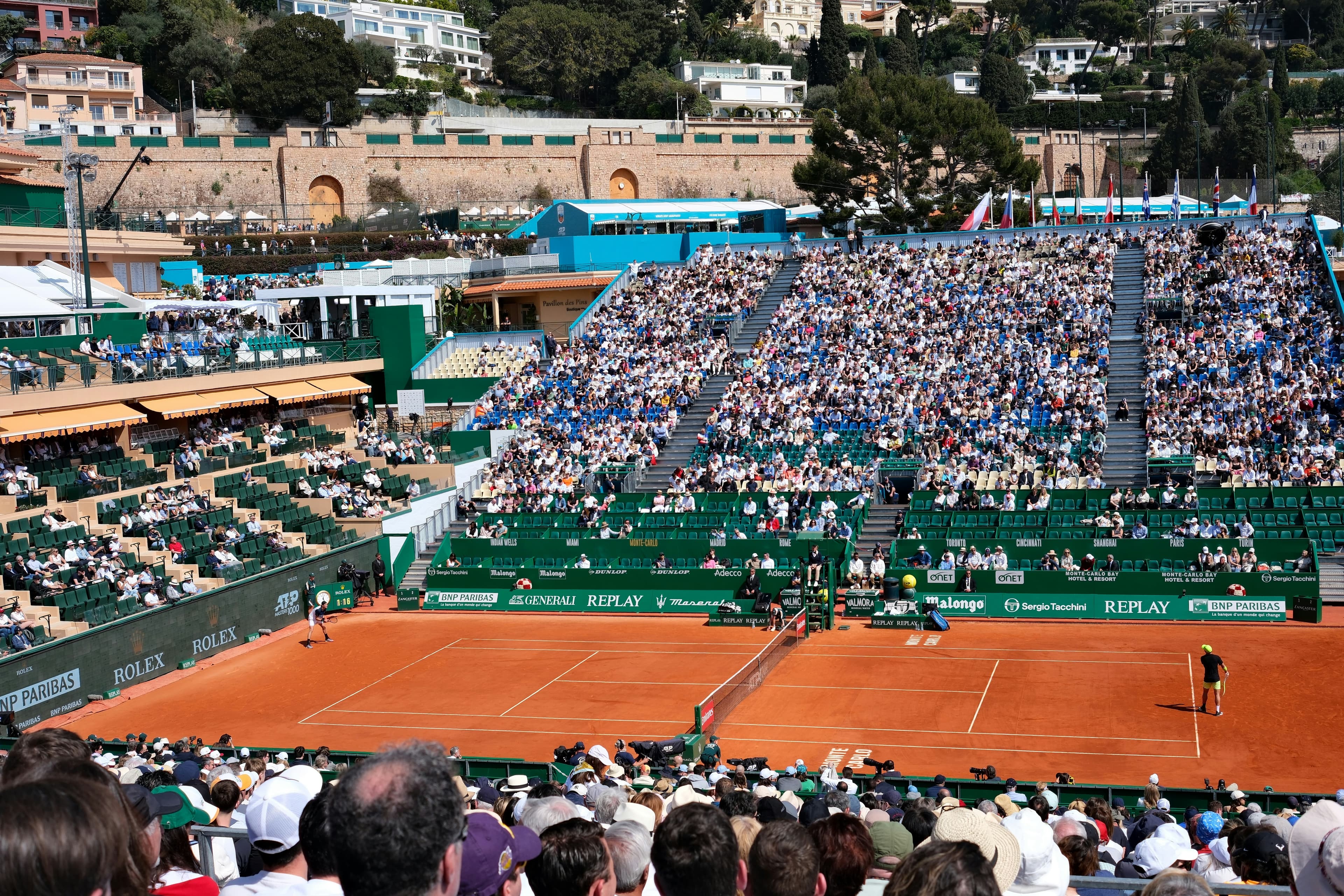 Monte-Carlo Masters tennis court